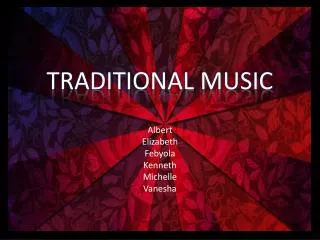 traditional music