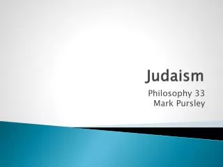 judaism