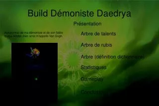 build d moniste daedrya