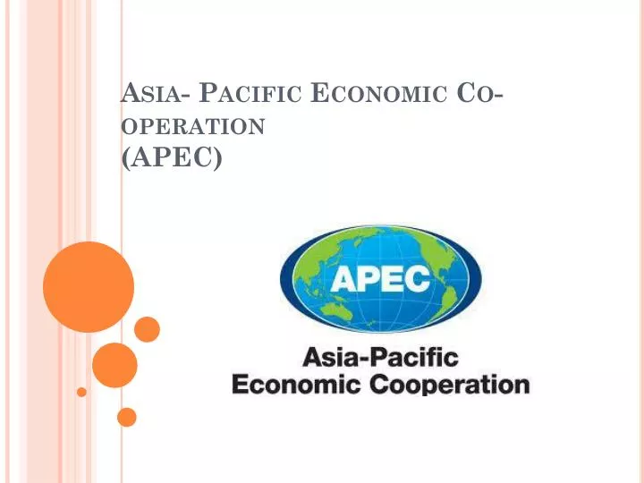 asia pacific economic co operation apec