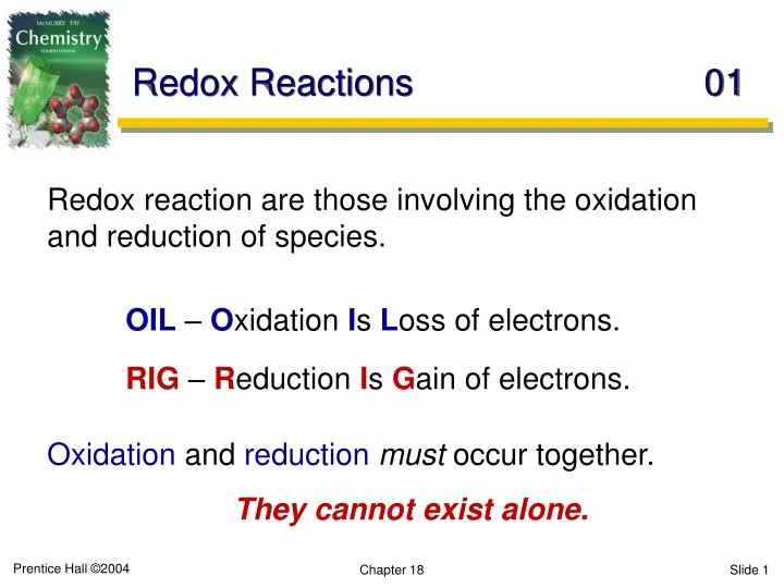 redox reactions 01