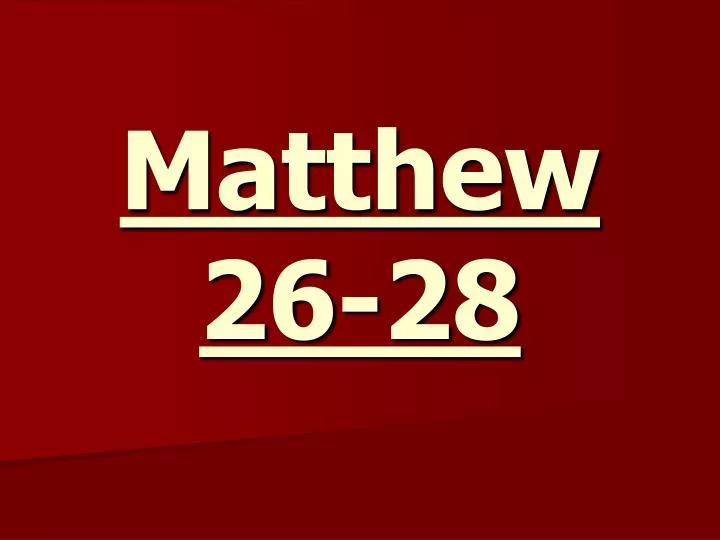 matthew 26 28