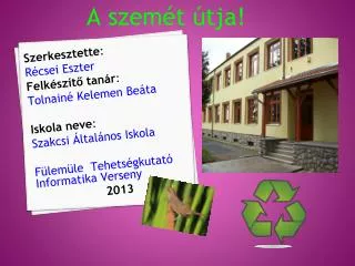 a szem t tja