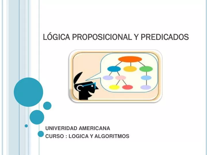 l gica proposicional y predicados