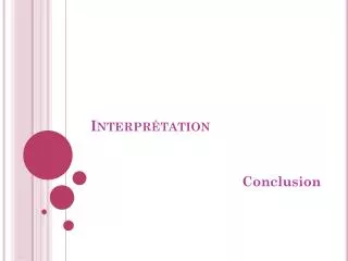 interpr tation