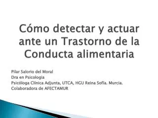 c mo detectar y actuar ante un trastorno de la conducta alimentaria