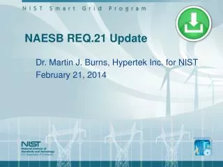 NAESB REQ.21 Update