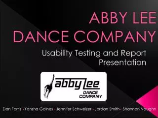 ABBY LEE DANCE COMPANY