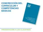 PRESENTACIÓN A LOS CLAUSTROS - slide 1