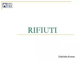 rifiuti