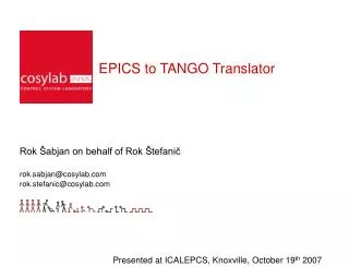 EPICS to TANGO Translator
