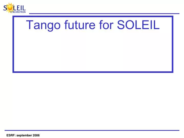 tango future for soleil