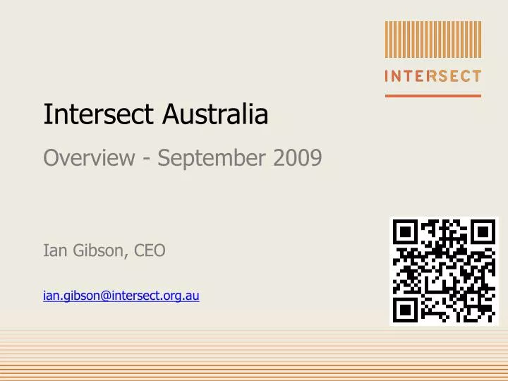 intersect australia