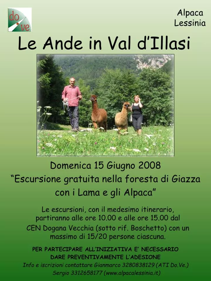 le ande in val d illasi