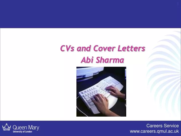 cvs and cover letters abi sharma