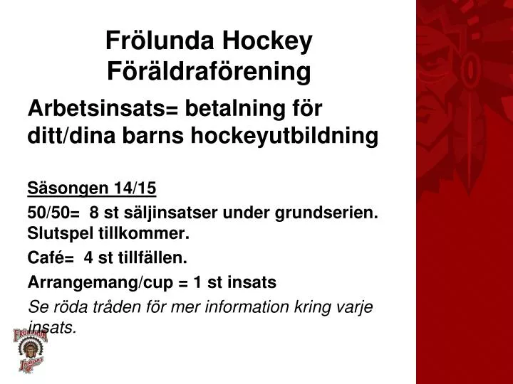 fr lunda hockey f r ldraf rening