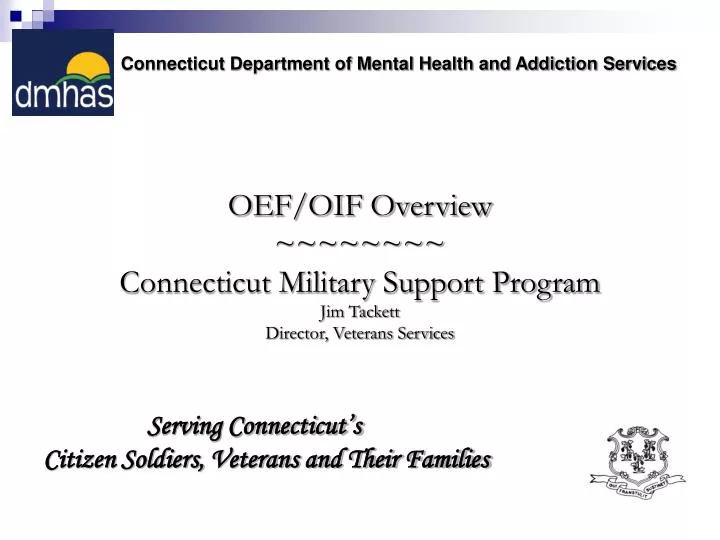 connecticut department of mental health and addiction services