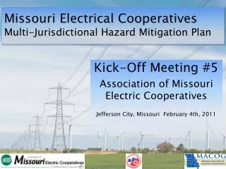 Missouri Electrical Cooperatives Multi-Jurisdictional Hazard Mitigation Plan