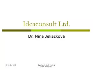 Ideaconsult Ltd.