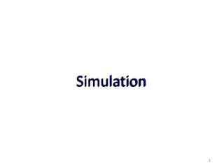 Simulation