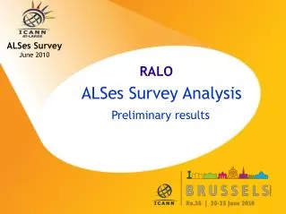 ALSes Survey Analysis