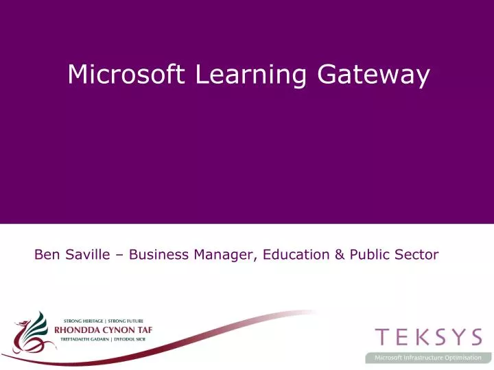 microsoft learning gateway