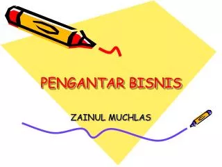 pengantar bisnis