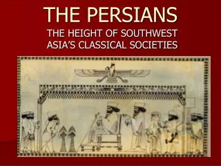 the persians