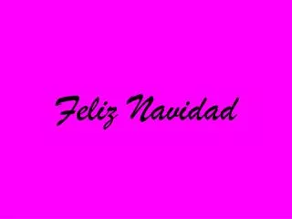 feliz navidad