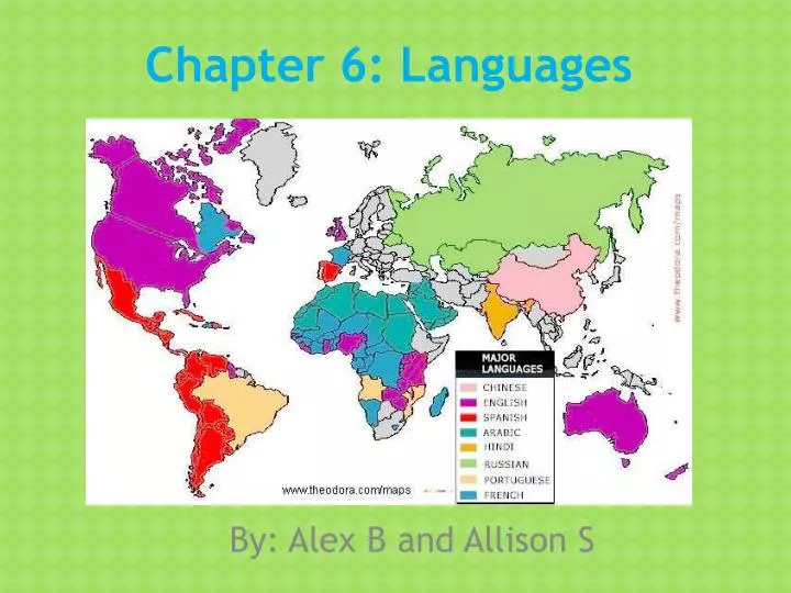 chapter 6 languages