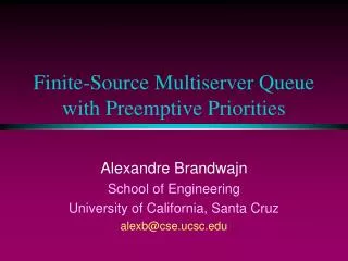 Finite-Source Multiserver Queue with Preemptive Priorities