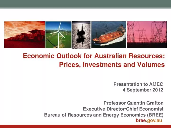 economic outlook for australian resources prices investments and volumes