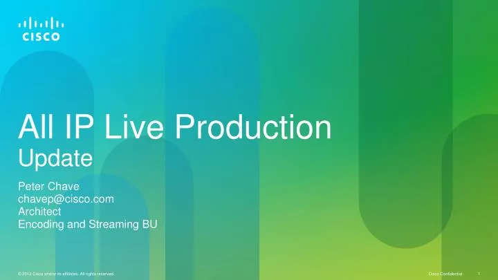all ip live production update