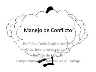 manejo de conflicto