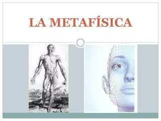 la metaf sica