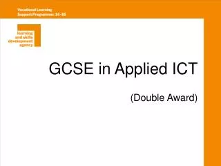GCSE in Applied ICT