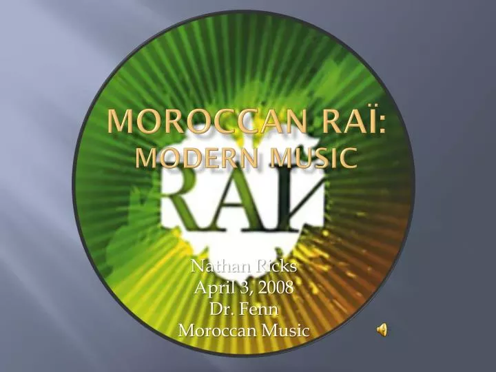 moroccan ra modern music