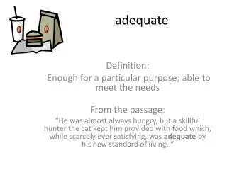 adequate
