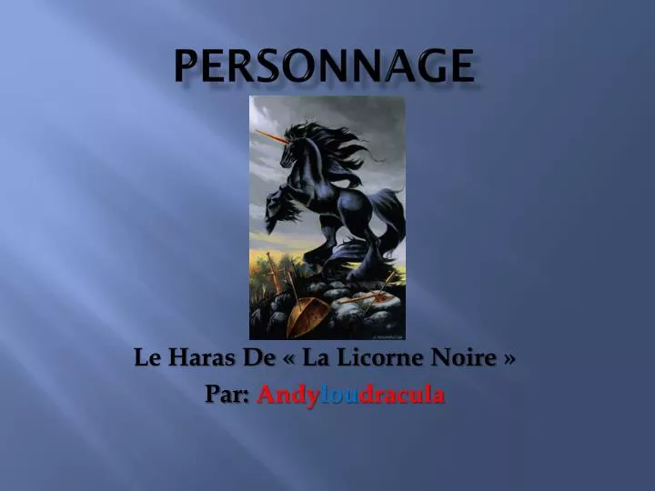 personnage