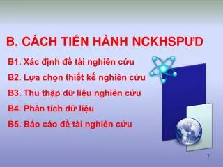 b c ch ti n h nh nckhsp d