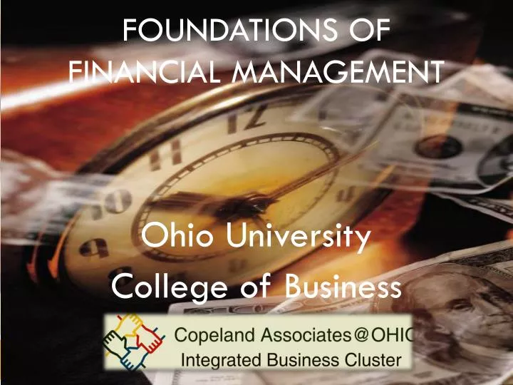 foundations of financial management