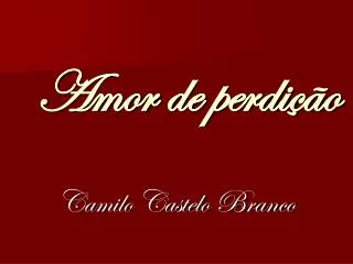 amor de perdi o