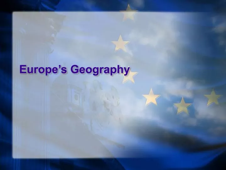 europe s geography