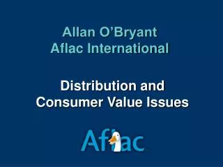 Distribution and Consumer Value Issues