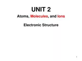 UNIT 2