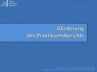 m lichtblau institut f r sonderp dagogik abteilung p dagogik bei lernbeeintr chtigungen ss 2009