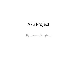 AKS Project