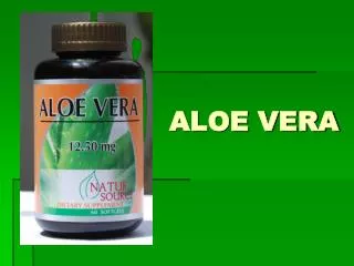 aloe vera