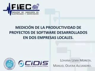 medici n de la productividad de proyectos de software desarrollados en dos empresas locales