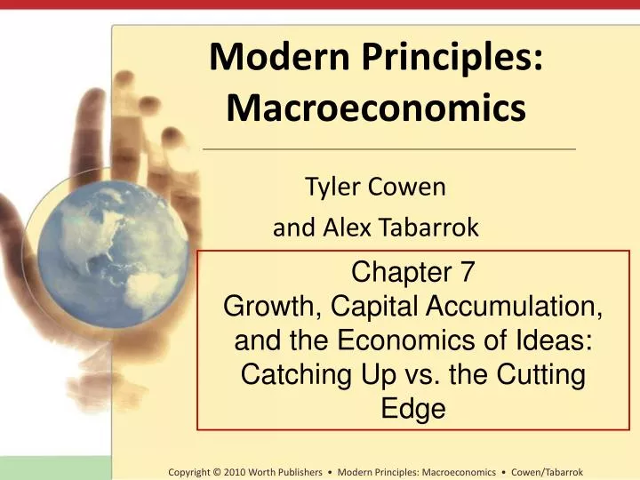 chapter 7 growth capital accumulation and the economics of ideas catching up vs the cutting edge